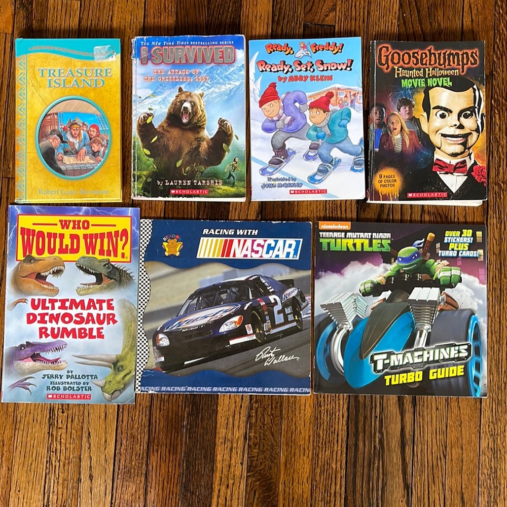 7 books